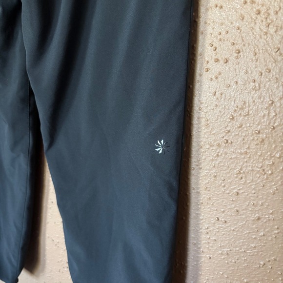 Athleta Girl Black Joggers Performance Pants Drawstring Size M 8-10 - Picture 6 of 8